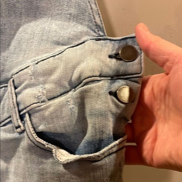 DL1961 Medium Wash Denim Overalls - Picture 4 of 11